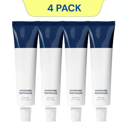 🦷 Fluoride-Free Hydroxyapatite Teeth Whitening Toothpaste with Coconut Oil & Xylitol ❄️