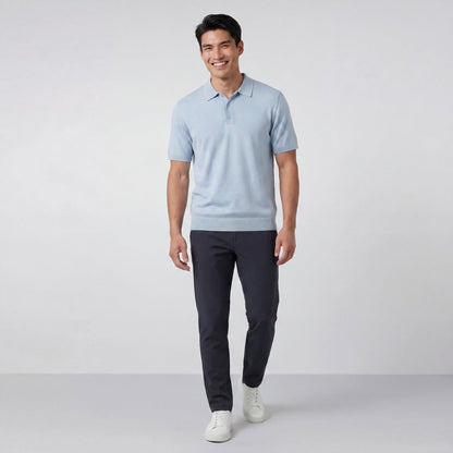 Legacy Resort Polo -- Mist Blue